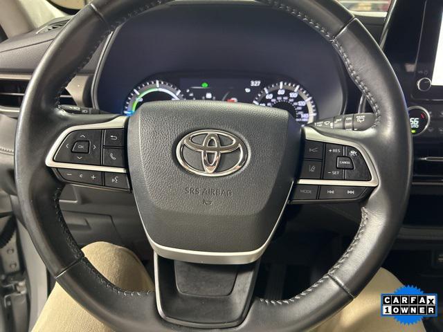 used 2023 Toyota Highlander Hybrid car, priced at $35,935