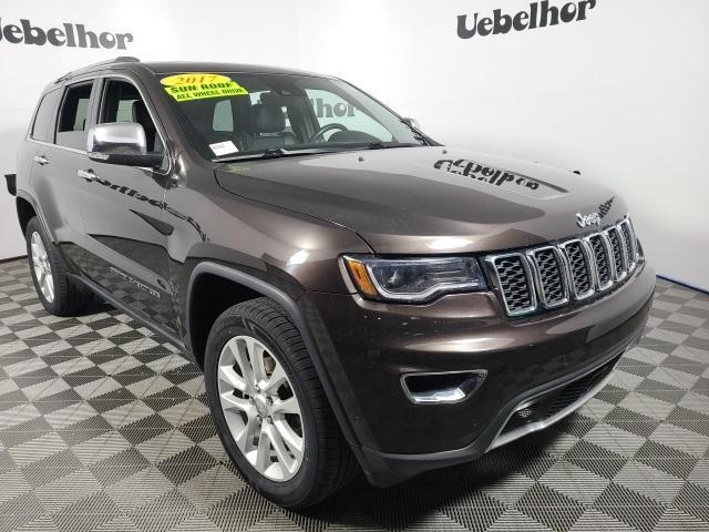 used 2017 Jeep Grand Cherokee car, priced at $18,517