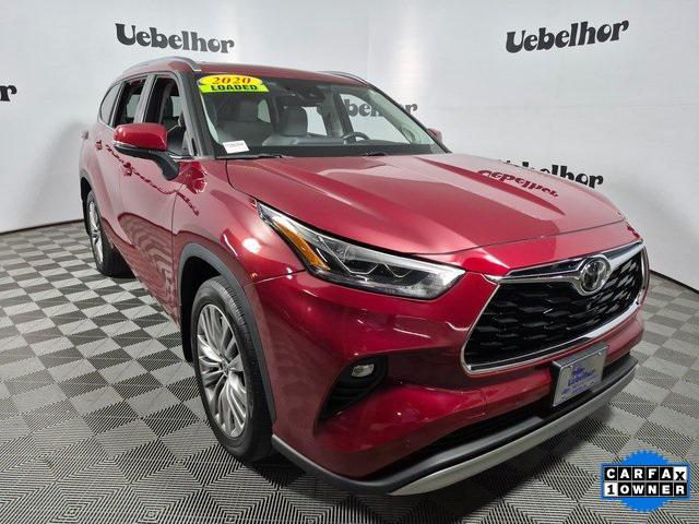 used 2020 Toyota Highlander car, priced at $34,931
