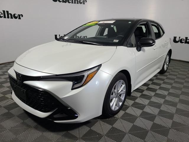 used 2023 Toyota Corolla Hatchback car, priced at $22,724
