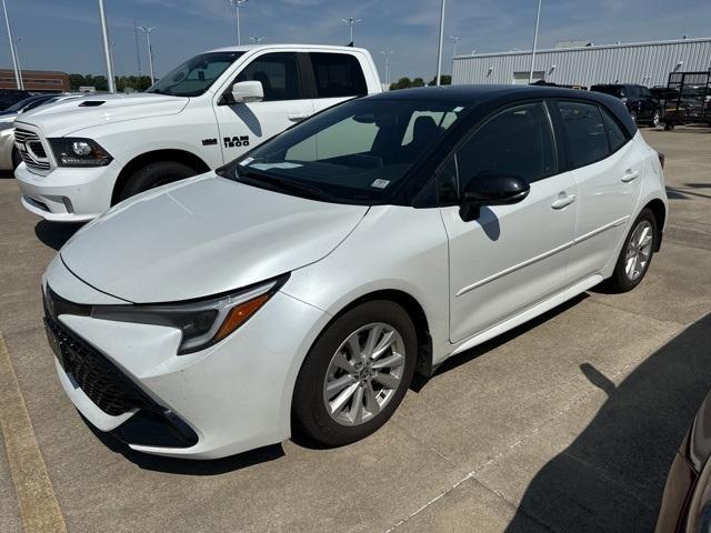 used 2023 Toyota Corolla Hatchback car, priced at $23,824