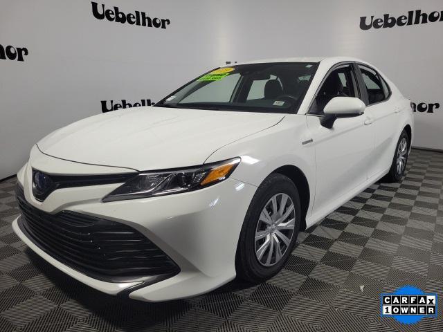 used 2019 Toyota Camry Hybrid car, priced at $15,212