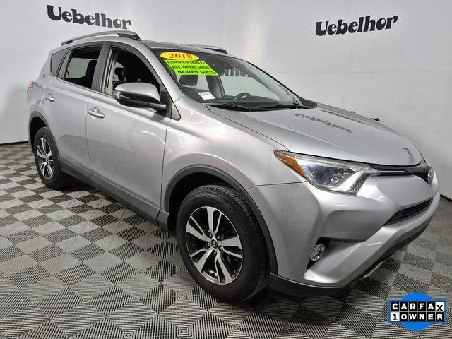 used 2018 Toyota RAV4 car, priced at $14,911