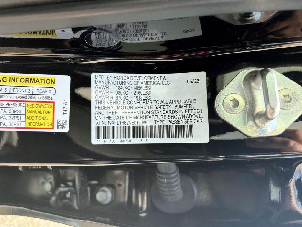 used 2022 Honda Civic car, priced at $24,995