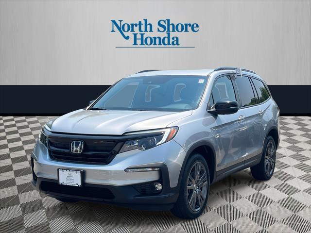 used 2022 Honda Pilot car, priced at $29,995