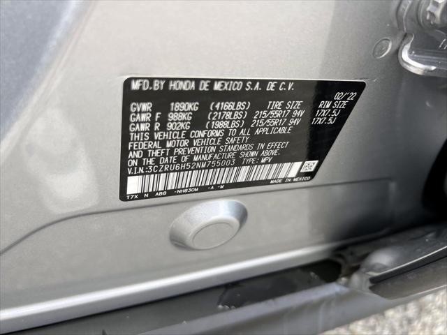 used 2022 Honda HR-V car, priced at $22,495