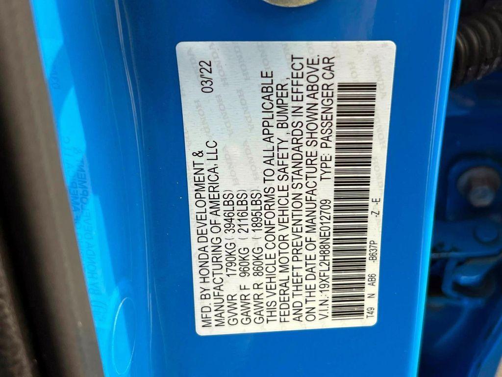 used 2022 Honda Civic car, priced at $21,779