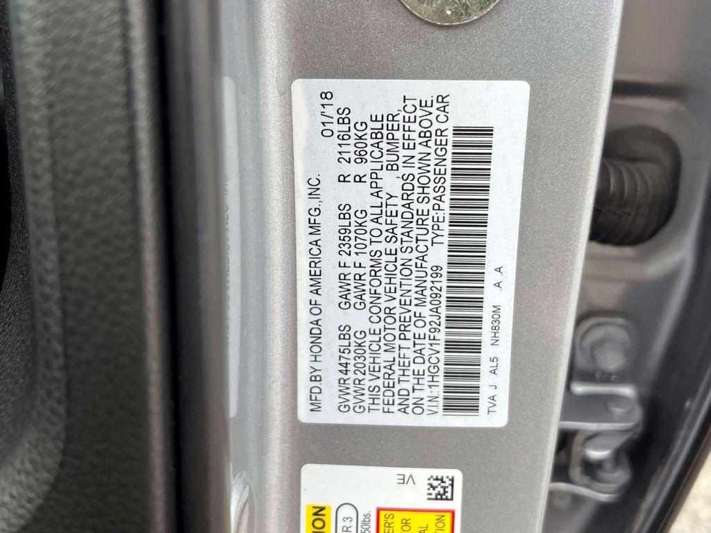 used 2018 Honda Accord car, priced at $19,995