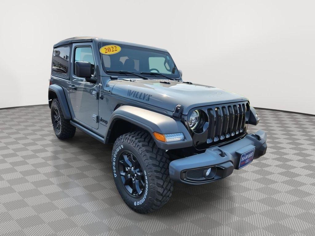 used 2022 Jeep Wrangler car, priced at $29,275