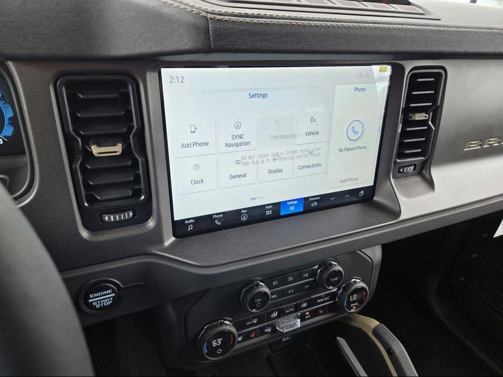 new 2025 Ford Bronco car, priced at $62,820