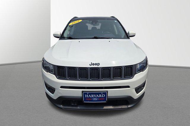 used 2021 Jeep Compass car, priced at $17,625