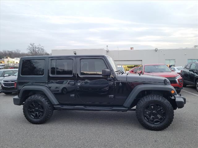 used 2017 Jeep Wrangler Unlimited car, priced at $21,990