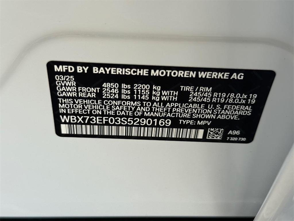 new 2025 BMW X1 car, priced at $50,255
