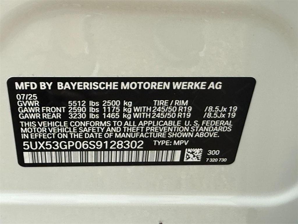 new 2025 BMW X3 car, priced at $53,035