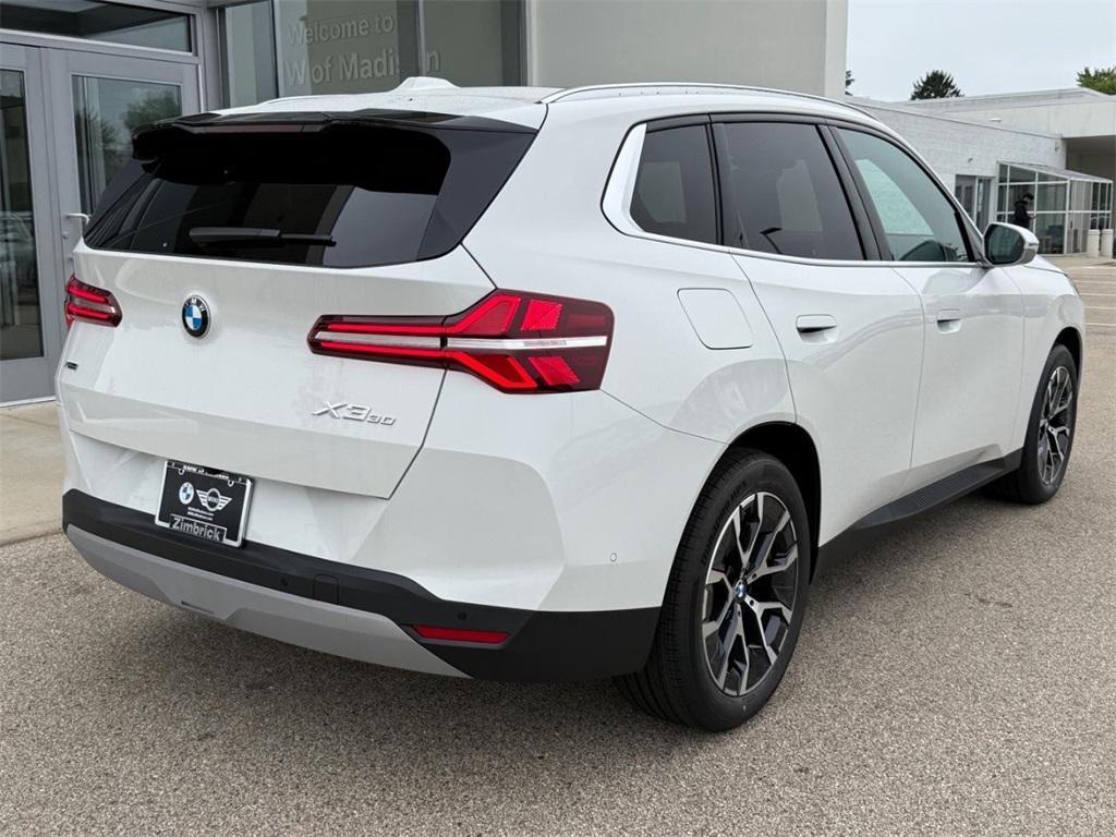 new 2025 BMW X3 car, priced at $53,035