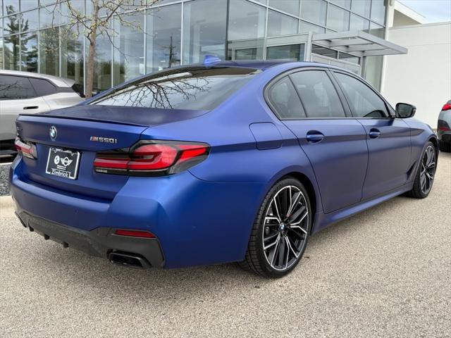 used 2021 BMW M550 car, priced at $48,488