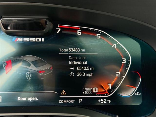 used 2021 BMW M550 car, priced at $48,488