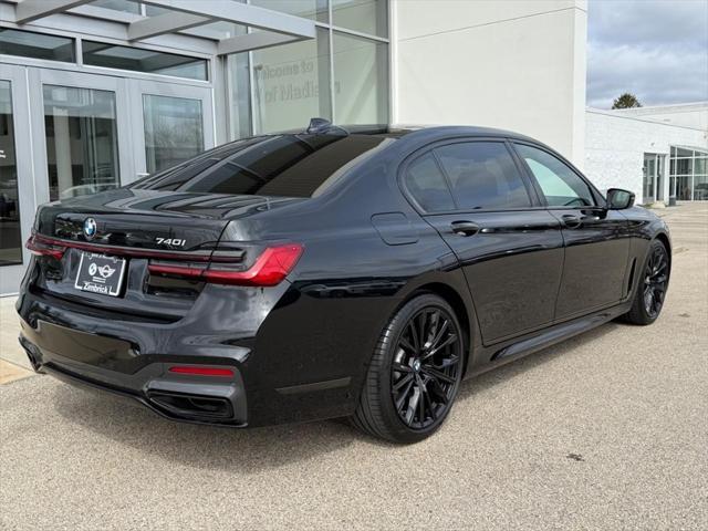 used 2022 BMW 740 car, priced at $43,488