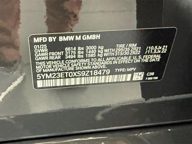 new 2025 BMW X6 M car, priced at $147,645