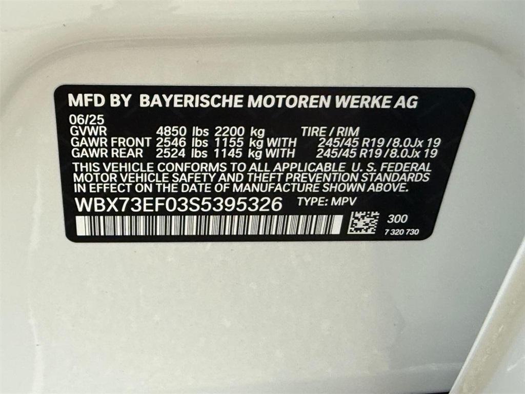 new 2025 BMW X1 car, priced at $47,515