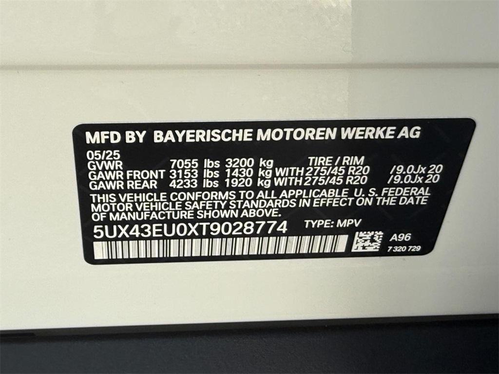 new 2026 BMW X5 PHEV car, priced at $84,175