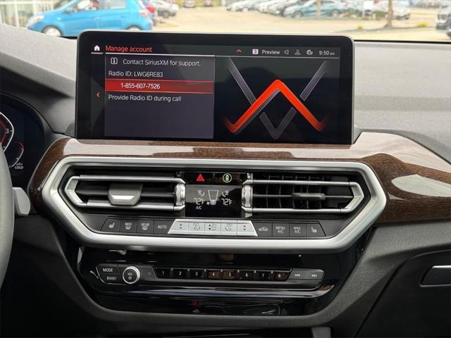 used 2024 BMW X3 car, priced at $40,888