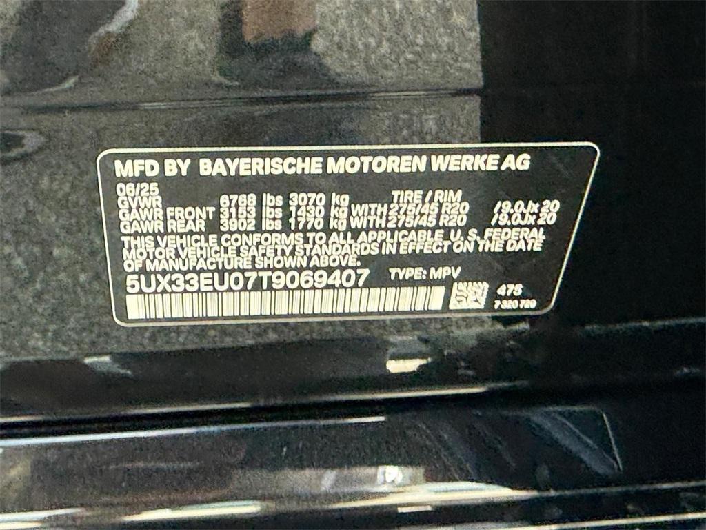 new 2026 BMW X5 car, priced at $104,985