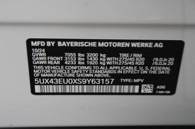 new 2025 BMW X5 PHEV car, priced at $84,285