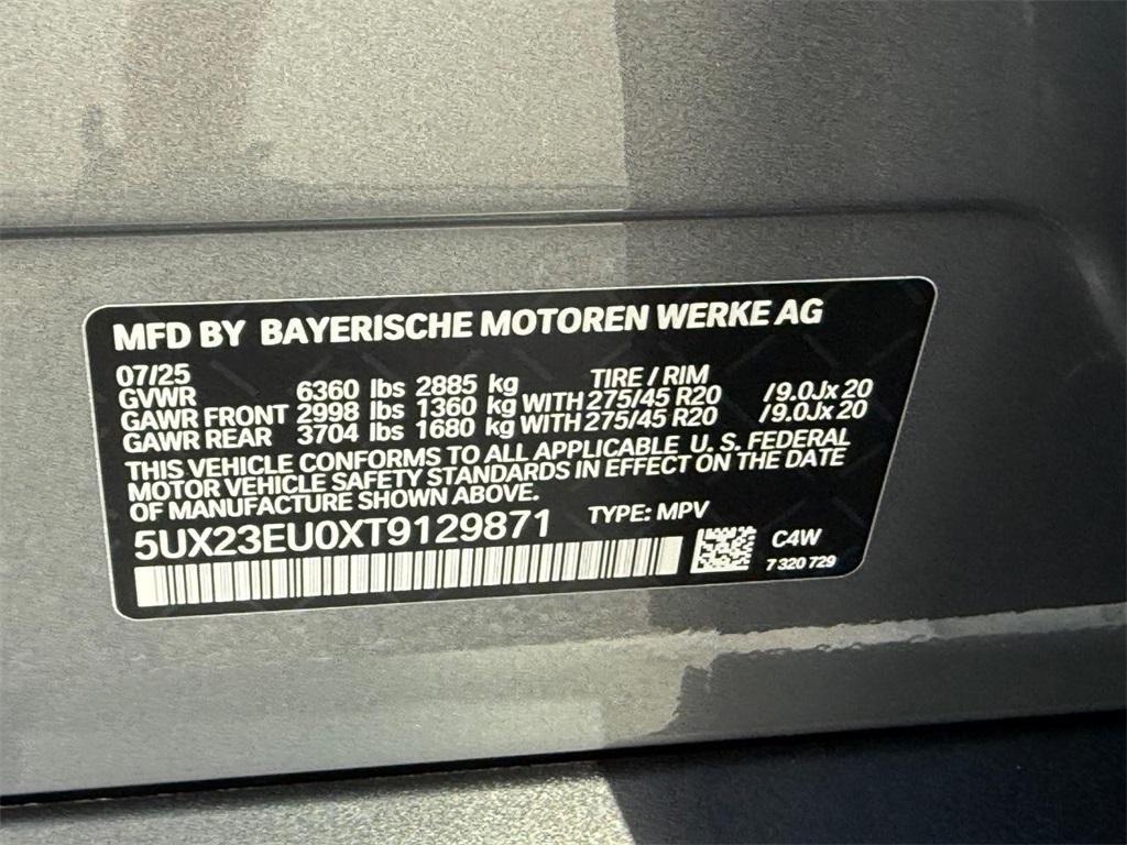 new 2026 BMW X5 car, priced at $77,175