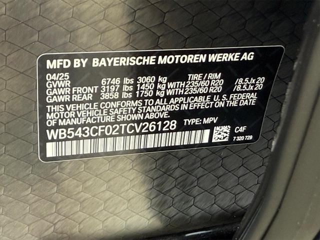 new 2026 BMW iX car, priced at $79,295