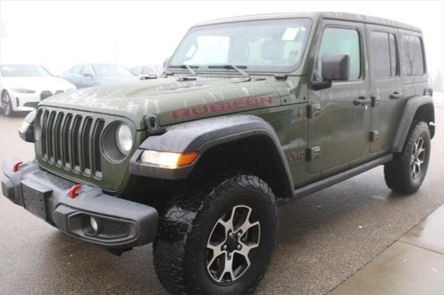 used 2021 Jeep Wrangler Unlimited car, priced at $34,901