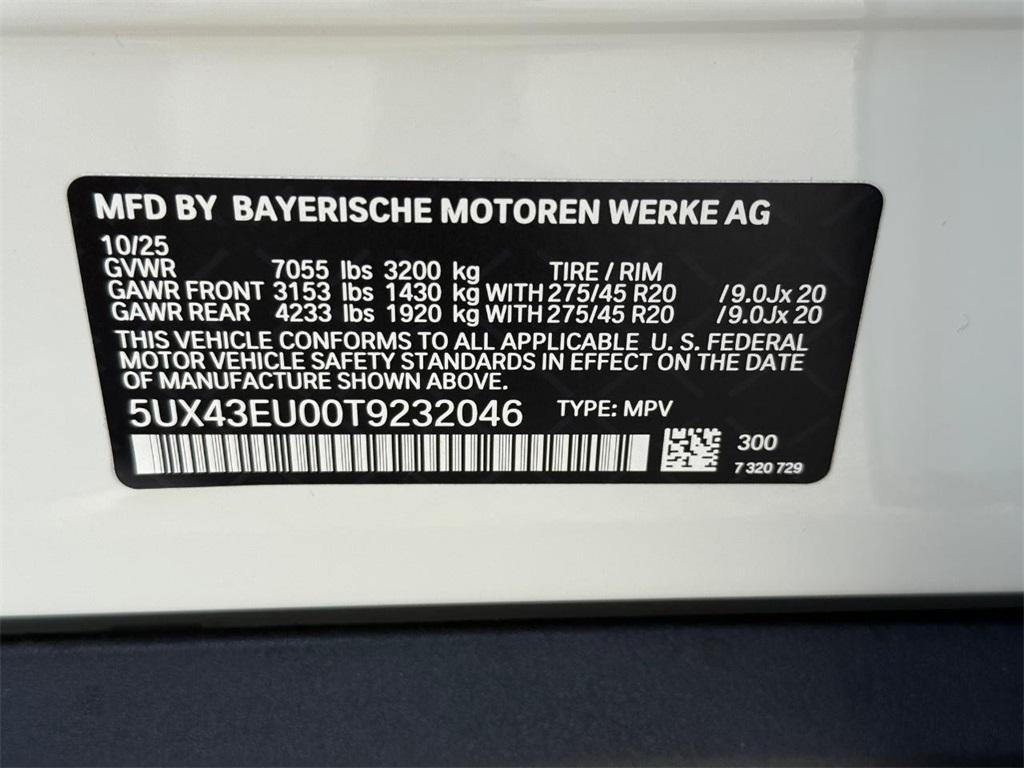 new 2026 BMW X5 PHEV car, priced at $81,475