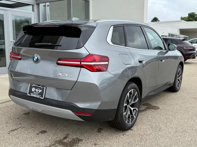 new 2025 BMW X3 car, priced at $55,175