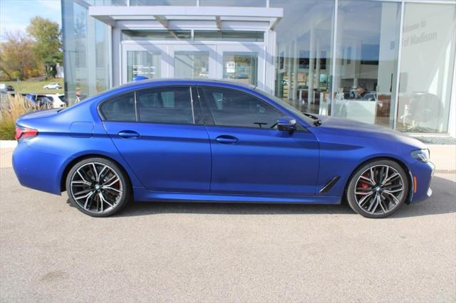 used 2021 BMW M550 car, priced at $55,555