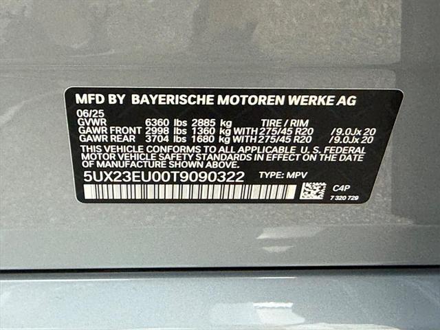 new 2026 BMW X5 car, priced at $84,240