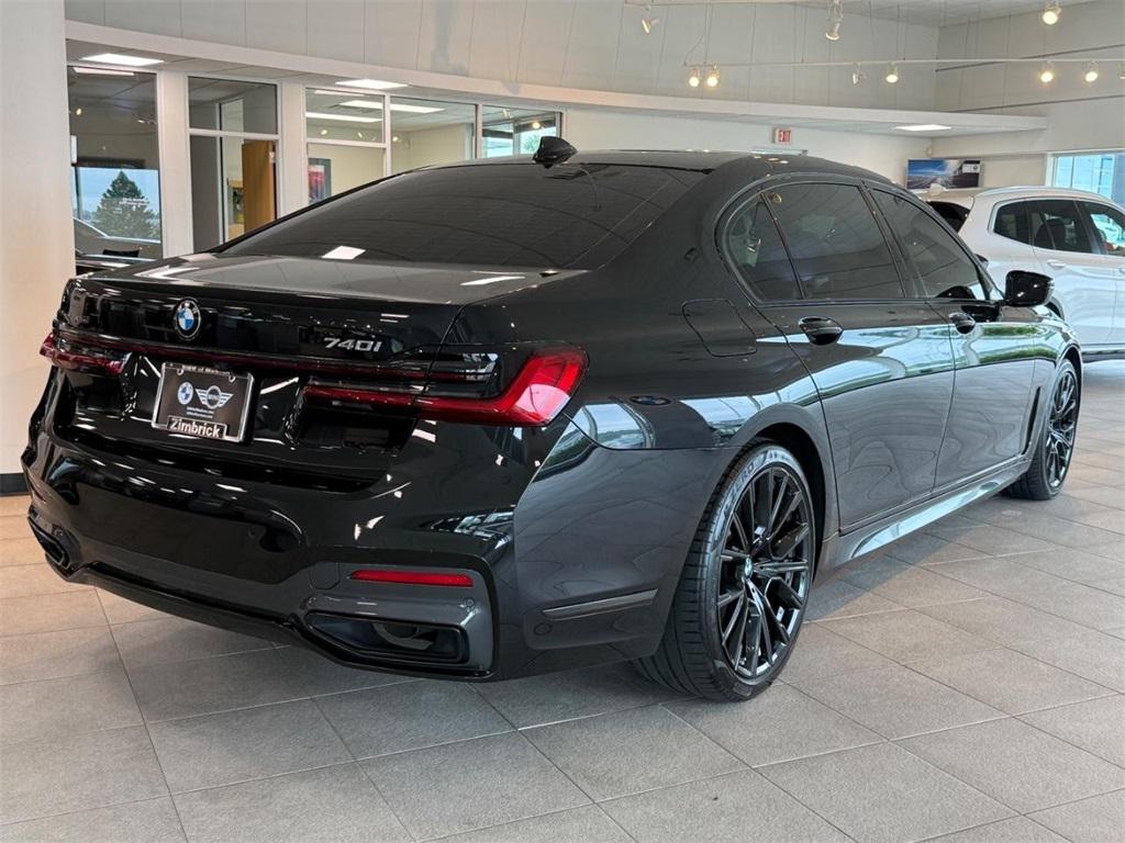used 2022 BMW 740 car, priced at $51,801