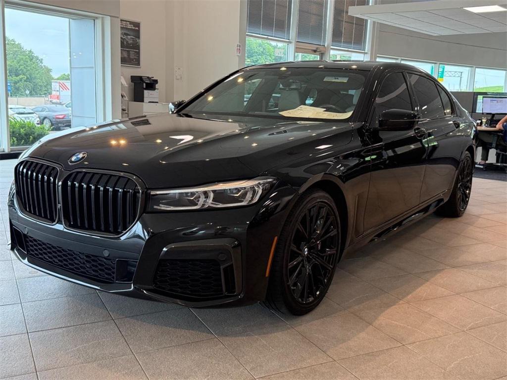 used 2022 BMW 740 car, priced at $51,801