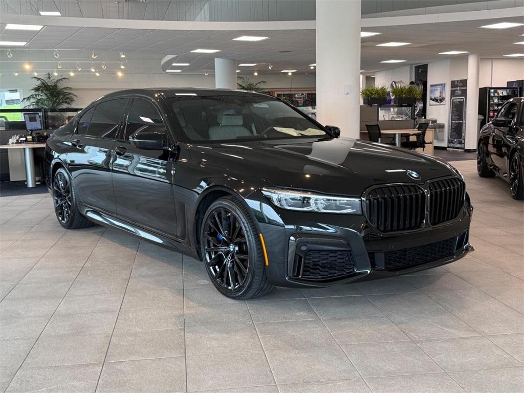 used 2022 BMW 740 car, priced at $51,801