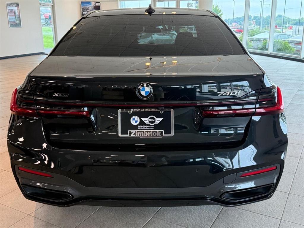 used 2022 BMW 740 car, priced at $51,801