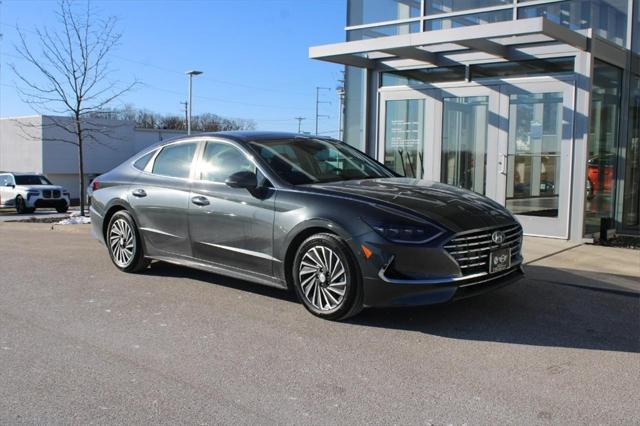 used 2023 Hyundai Sonata Hybrid car, priced at $24,999