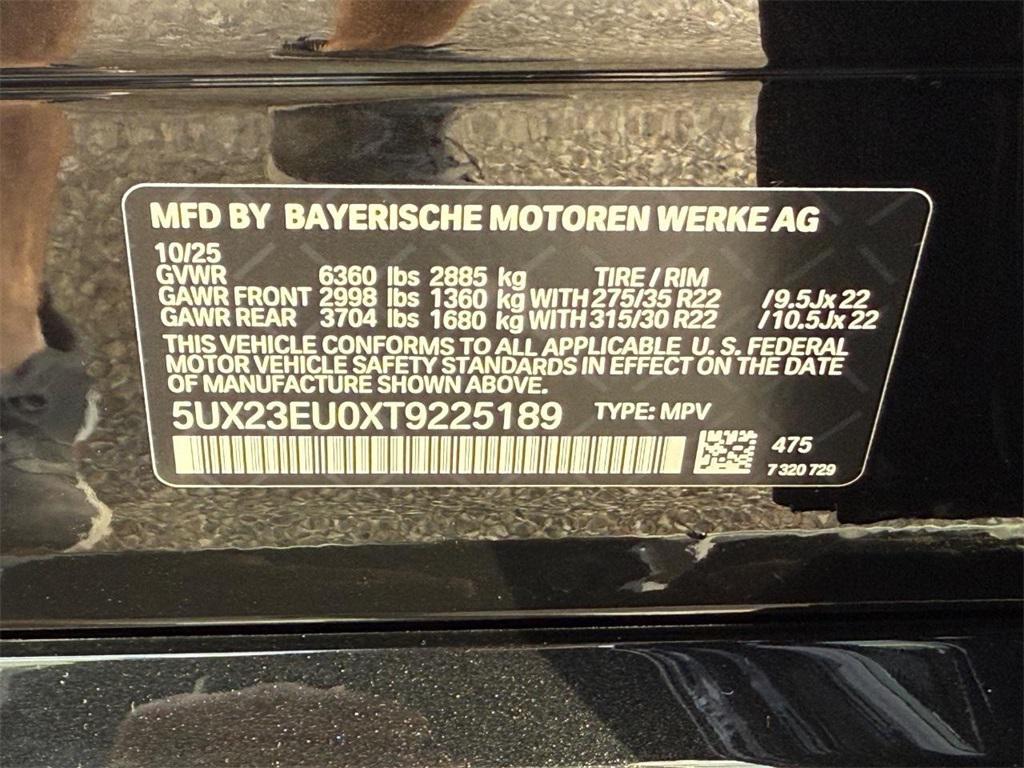 new 2026 BMW X5 car, priced at $81,575