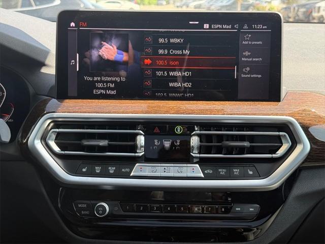 used 2024 BMW X3 car, priced at $42,555