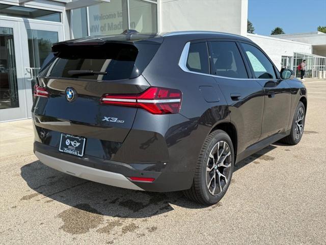new 2025 BMW X3 car, priced at $55,685