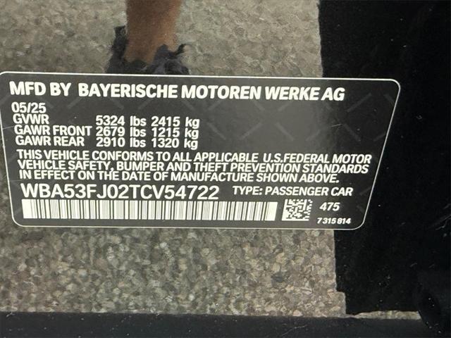 new 2026 BMW 530 car, priced at $69,060
