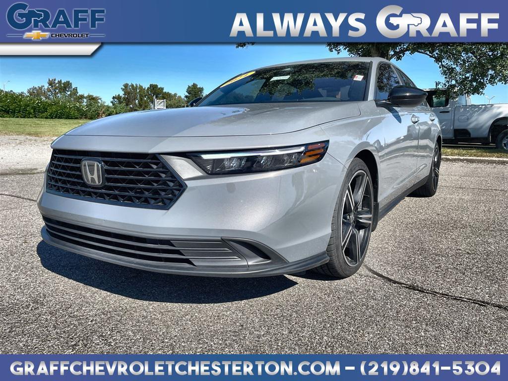 used 2024 Honda Accord Hybrid car, priced at $24,999