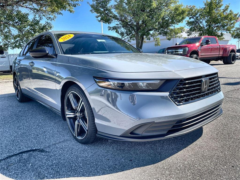 used 2024 Honda Accord Hybrid car, priced at $24,999