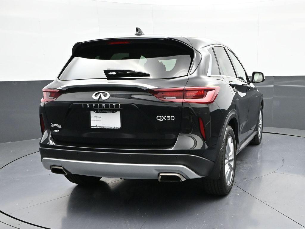 used 2022 INFINITI QX50 car, priced at $23,620