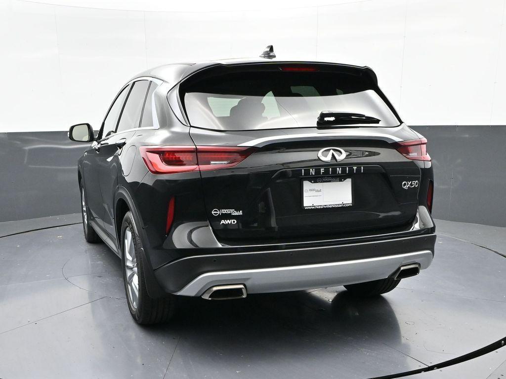 used 2022 INFINITI QX50 car, priced at $23,620