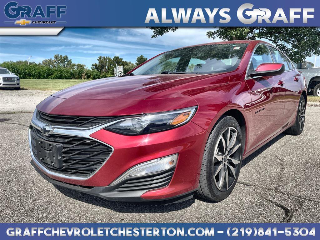 used 2022 Chevrolet Malibu car, priced at $18,999