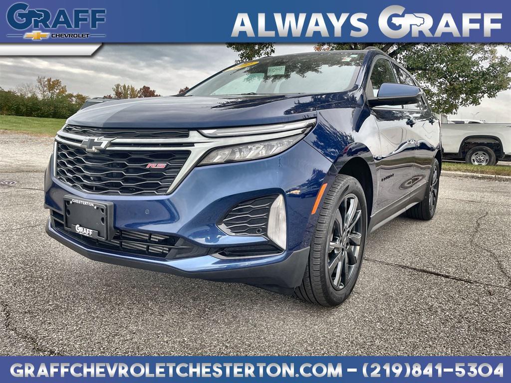 used 2022 Chevrolet Equinox car, priced at $24,798